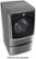 Alt View Zoom 1. LG - 4.5 Cu. Ft. 14-Cycle Front-Loading Smart Wi-Fi Washer with TurboWash and Steam - Graphite Steel.