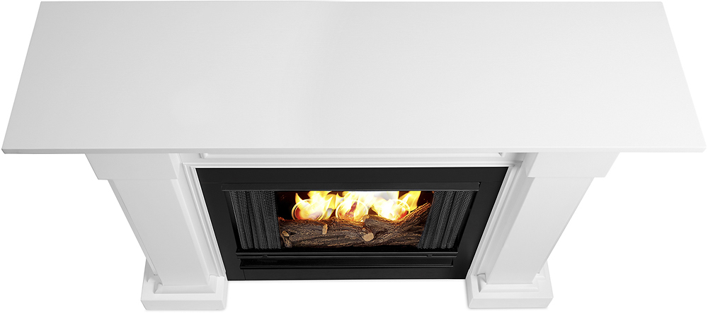 Best Buy: Real Flame Hillcrest Gel Fireplace White 7910-W