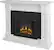 Front. Real Flame - Kipling Electric Fireplace - White.