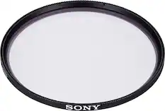 Angle. Sony - 40.5mm Protective Lens Filter - Black.