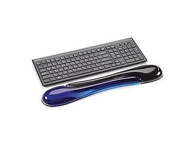 Alt View 3. Kensington - Duo Gel Keyboard Wrist Rest, Black/Blue  - Blue.