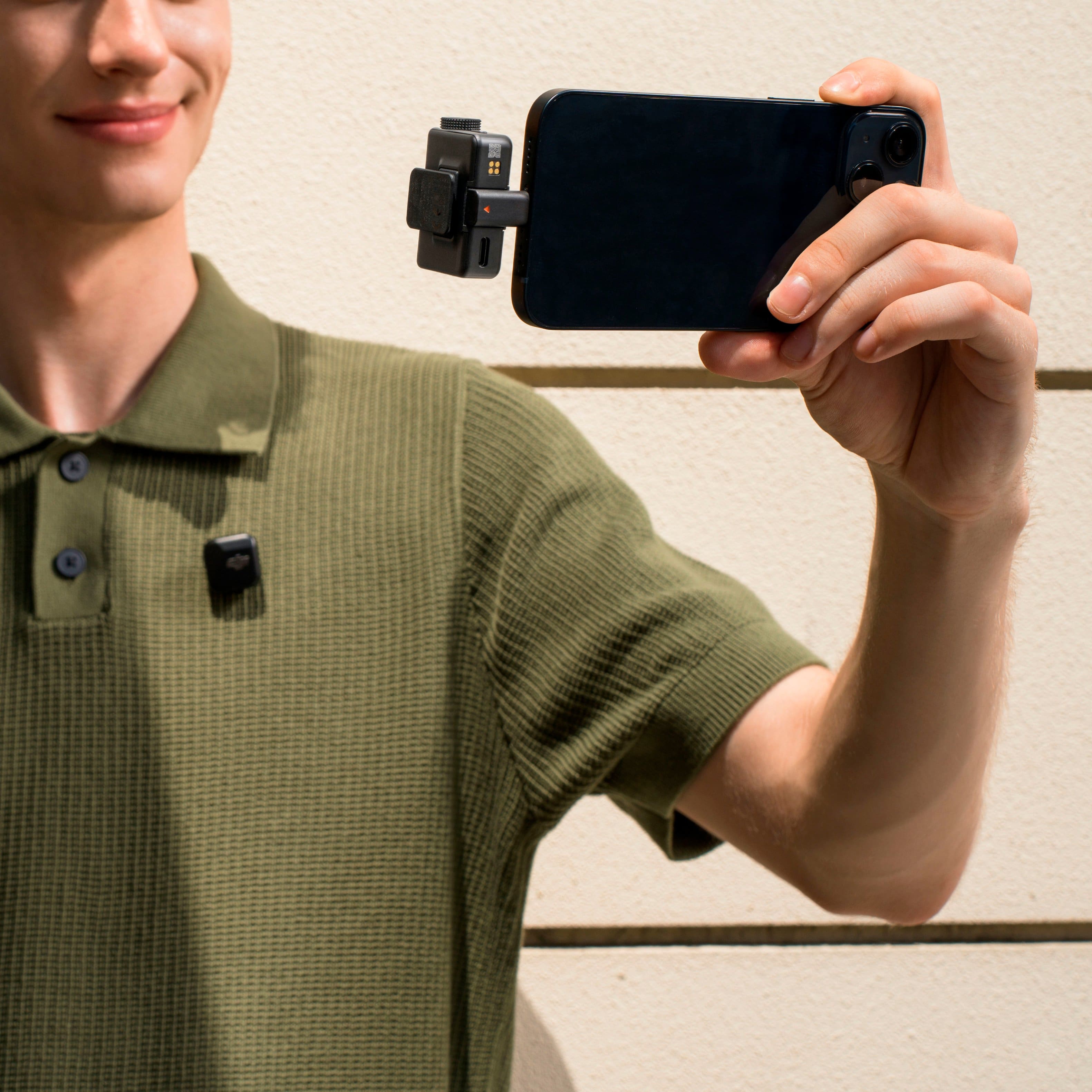 Alt View 13. DJI - Mic Mini Wireless Omnidirectional Microphone System - Black.