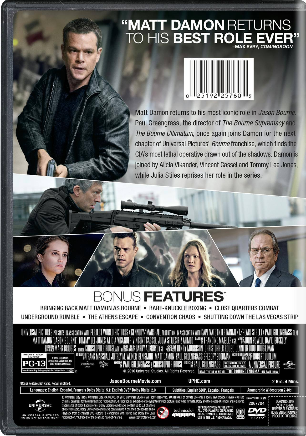 Angle. Jason Bourne [DVD].