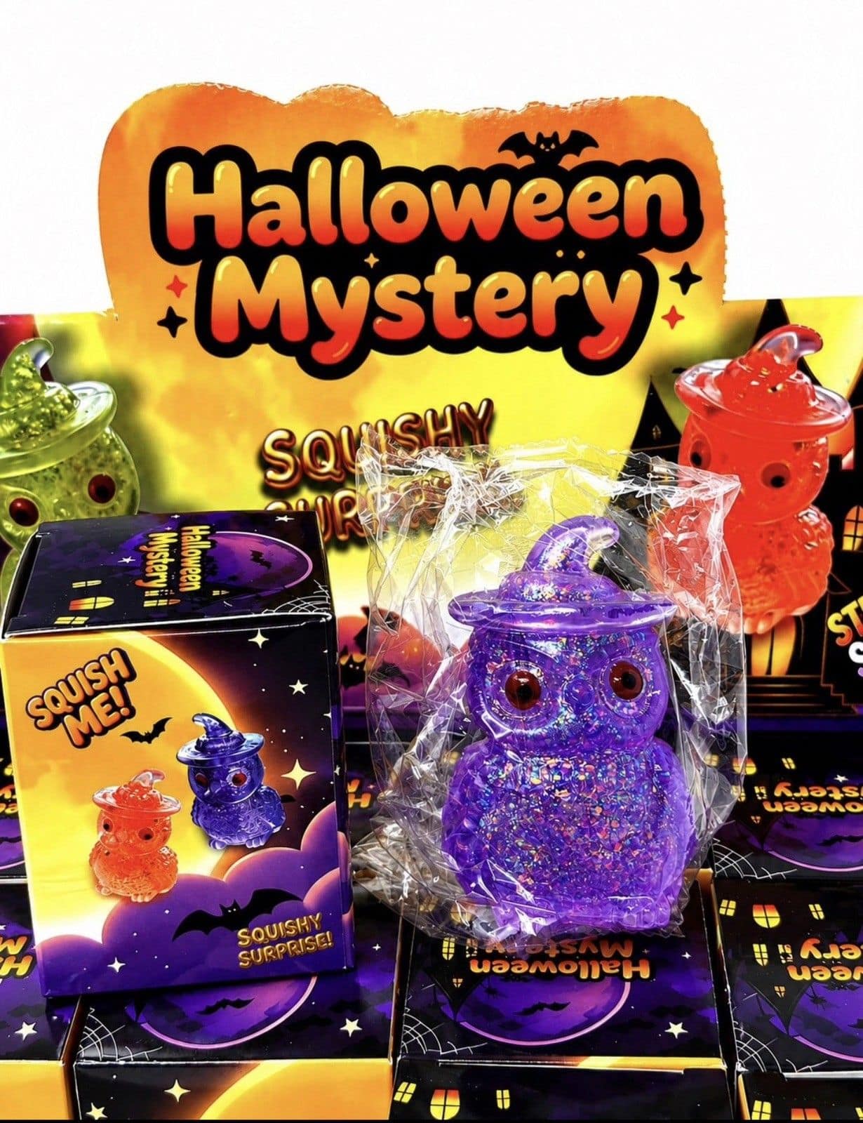 Link - Link Halloween Slow Rising Owl Squishy - Purple