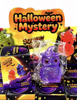 Link - Link Halloween Slow Rising Owl Squishy - Purple