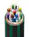 Alt View 12. AudioQuest - Forest 48 7.5' 4K-8K-10K 48Gbps In-Wall Rated HDMI Cable - Black with Green Stripes.