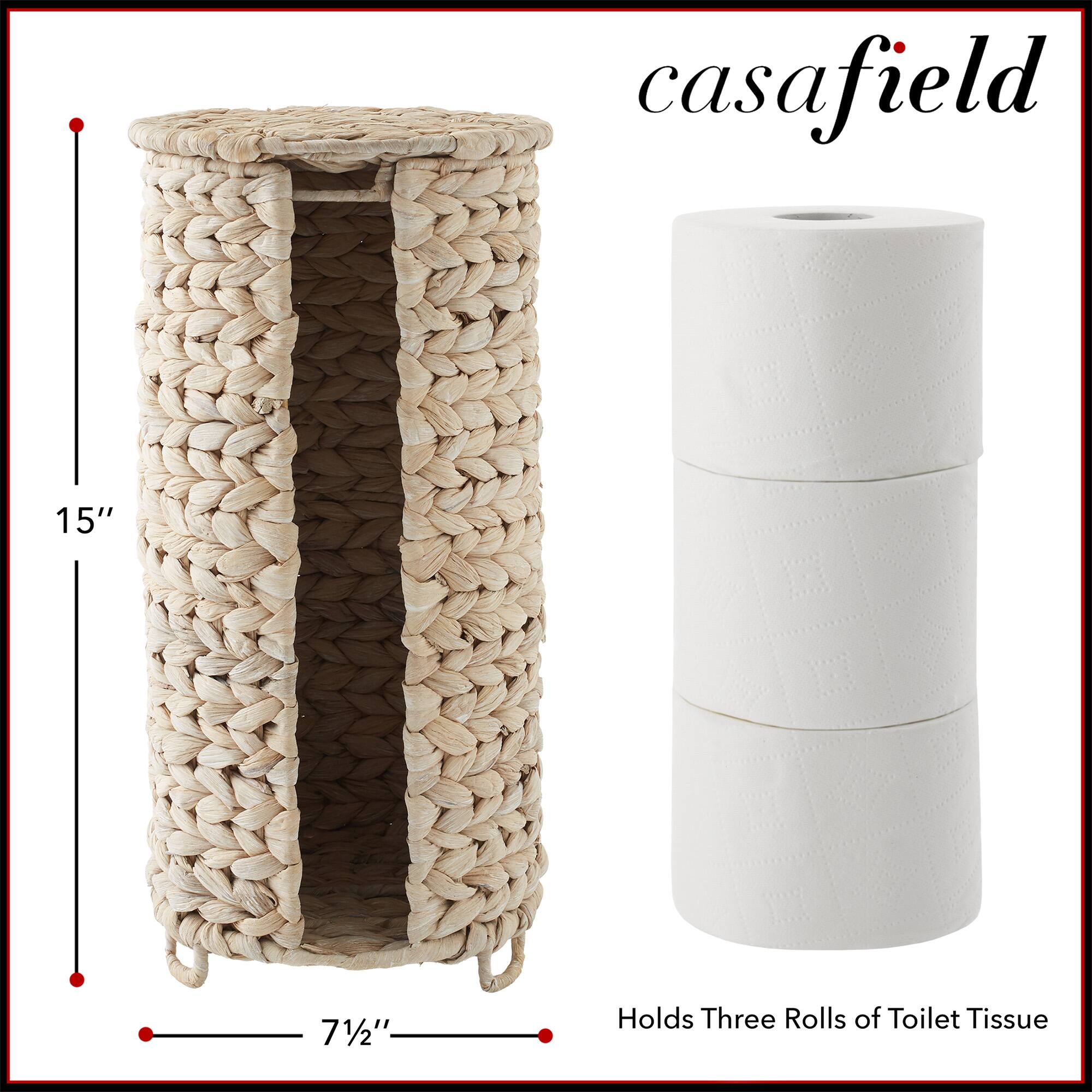 casafield 15" 7½" Holds Three Rolls of Toilet Tissue