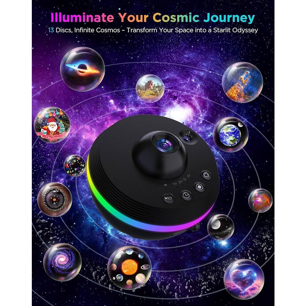 Illuminate Your Cosmic Journey  
13 Discs, Infinite Cosmos - Transform Your Space into a Starlit Odyssey