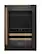 Alt View 6. KitchenAid - 24" Beverage Center with Glass Door and Wood-Front Racks - Black Ore.