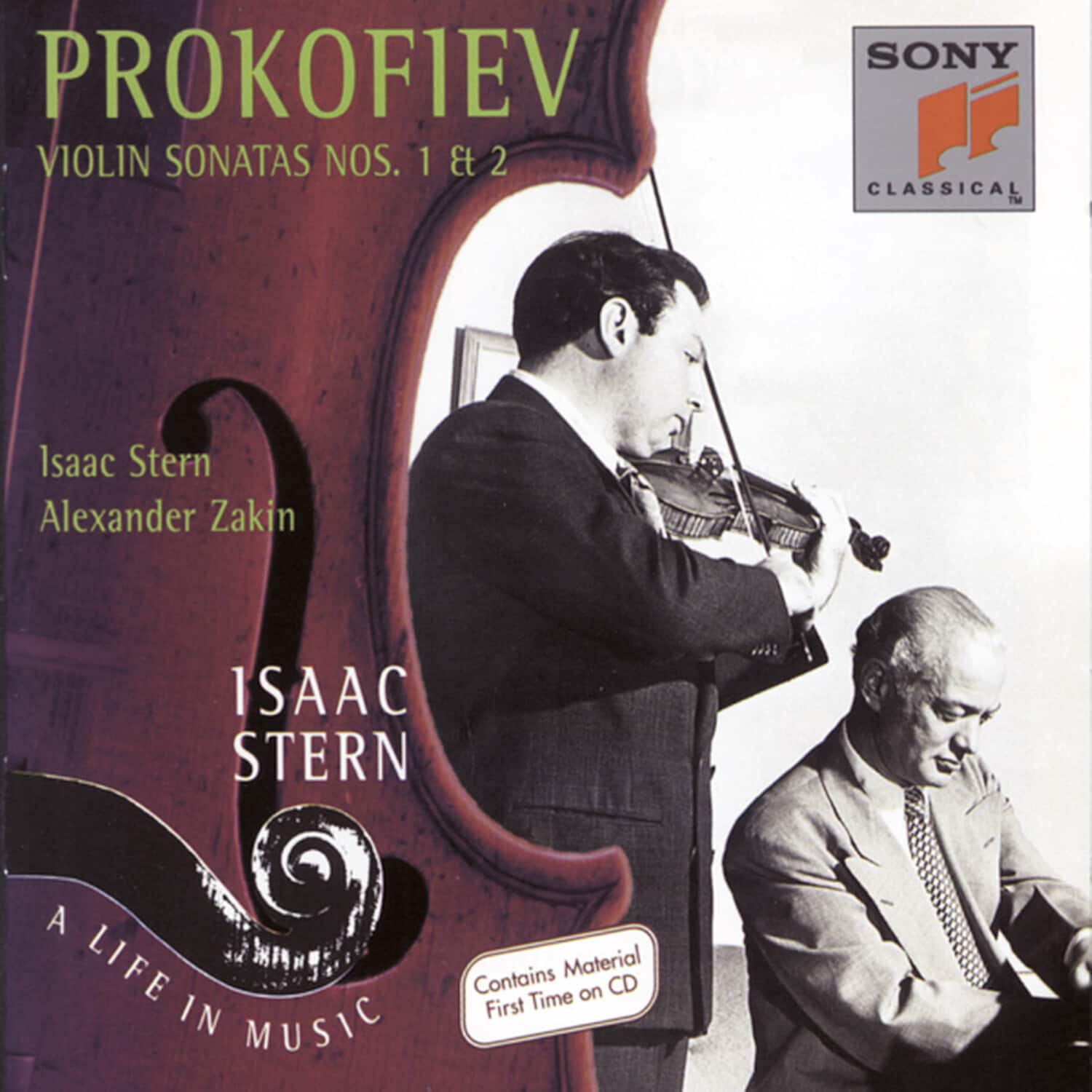 Isaac Stern - Violin Sonatas 1 & 2   - COMPACT DISCS [CD] price history on PriceWatchPro