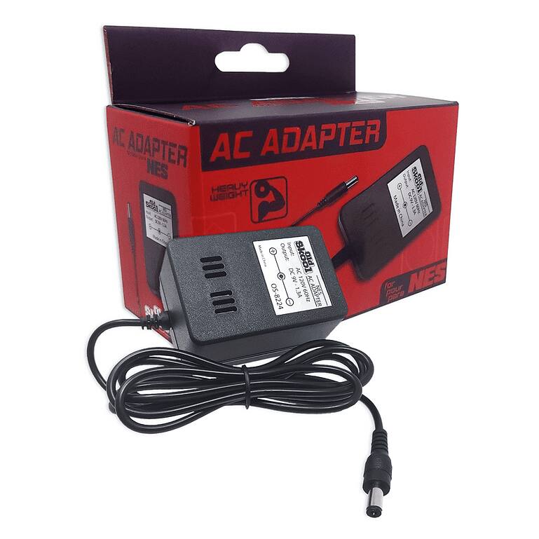 AC ADAPTER NES  
HEAVY WEIGHT  
Made in China  
PRODUCT  
Output: 9V 1.3A  
Input: 120V 60Hz  
OS-8224