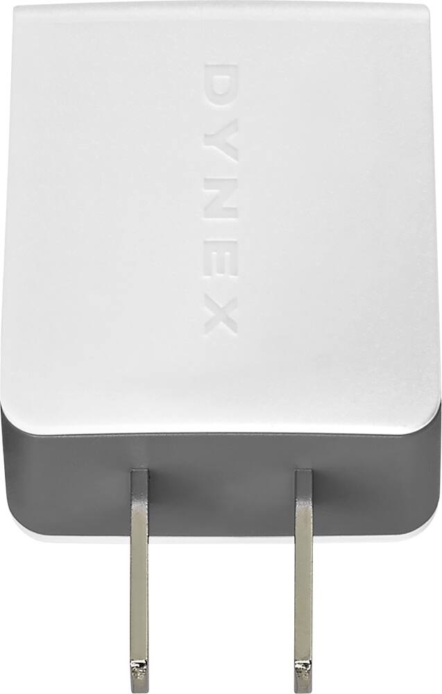 Front. Dynex™ - Wall Charger - Cool Gray.
