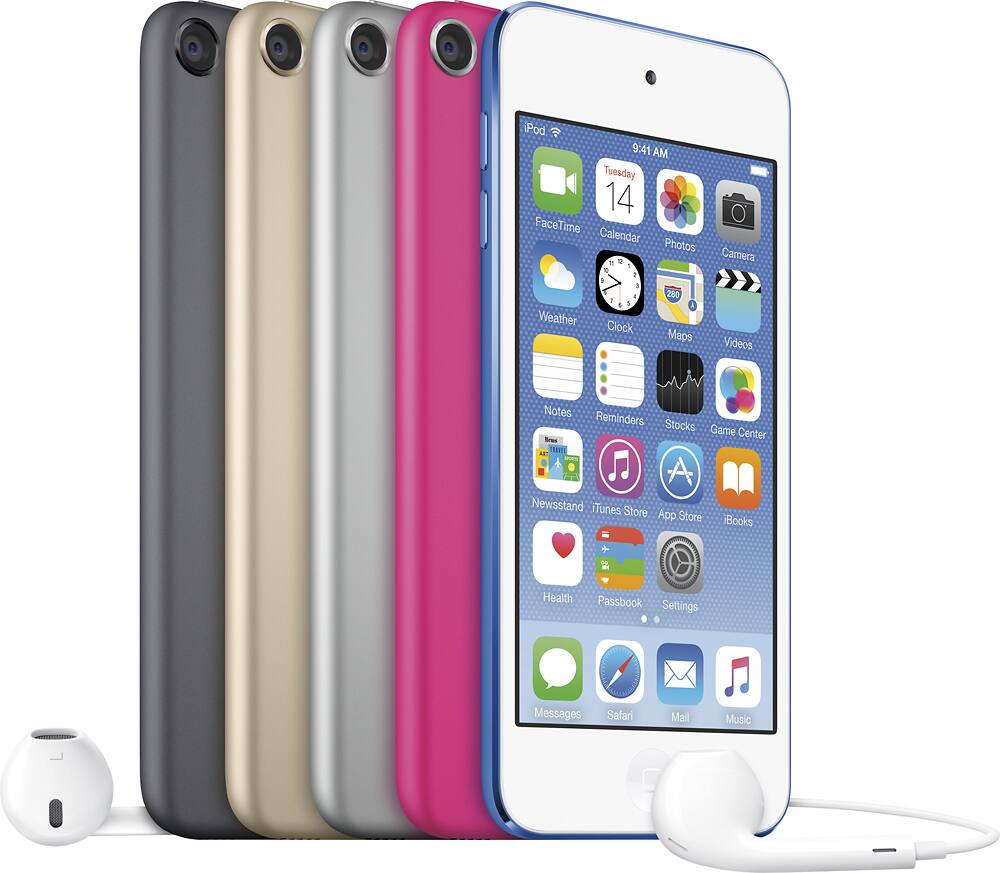Alt View 12. Apple - iPod touch® 32GB MP3 Player (6th Generation) - Space Gray.