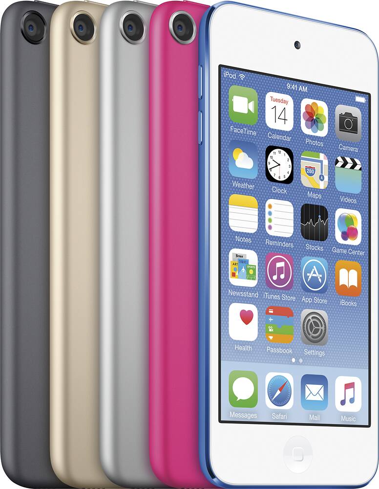 Alt View 13. Apple - iPod touch® 32GB MP3 Player (6th Generation) - Space Gray.