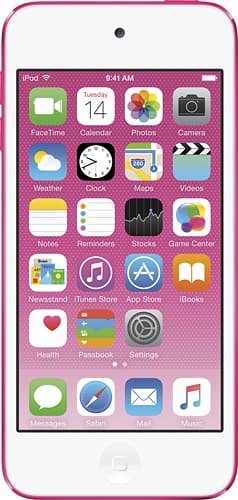 Apple - iPod touch® 16GB MP3 Player - Pink - Larger Front