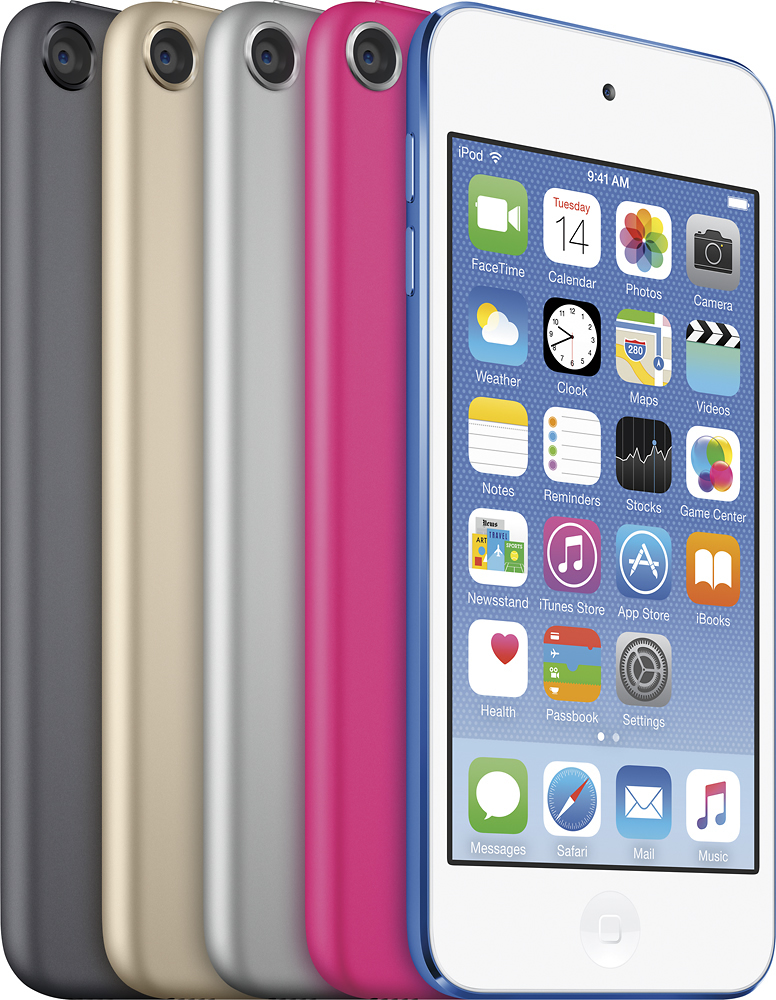 オーディオ機器 ポータブルプレーヤー Best Buy: Apple iPod touch® 32GB MP3 (6th Generation) Pink MKHQ2LL/A