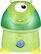 Front. Crane - Zeke the Martian 1 Gal. Ultrasonic Cool Mist Humidifier - Green/Yellow.