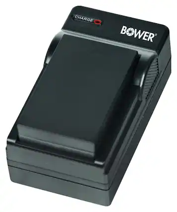 Front. Bower - Battery Charger for Nikon EN-EL19 - Black.