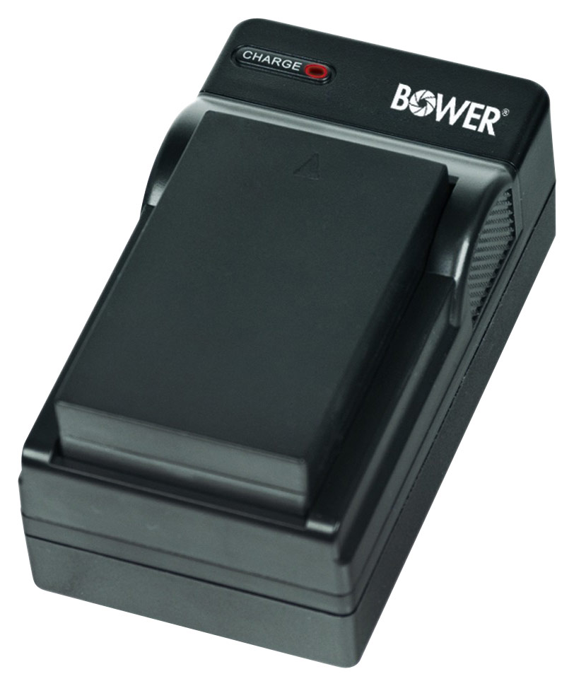 Bower - Battery Charger for GoPro AHDBT-201 - Black