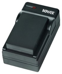 Bower - Battery Charger for Fuji NP-W126 - Black - Front_Zoom