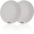 Fusion - Signature Series 6.5" 2-Way Marine Speakers (Pair) - White - Larger Front