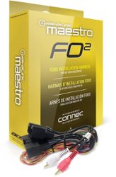 Maestro - Plug-and-Play Installation Harness for Select Ford Vehicles - Black - Front_Zoom