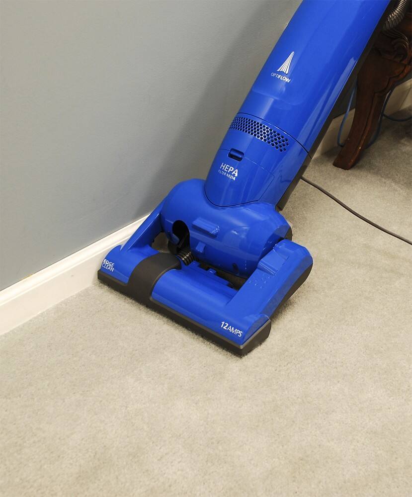 Best Buy Panasonic Upright Vacuum Dynamic Blue MCUG323