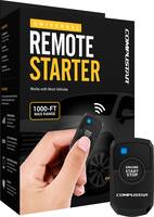 Compustar - Remote Start System - Installation Required - Black/Gray - Front_Zoom