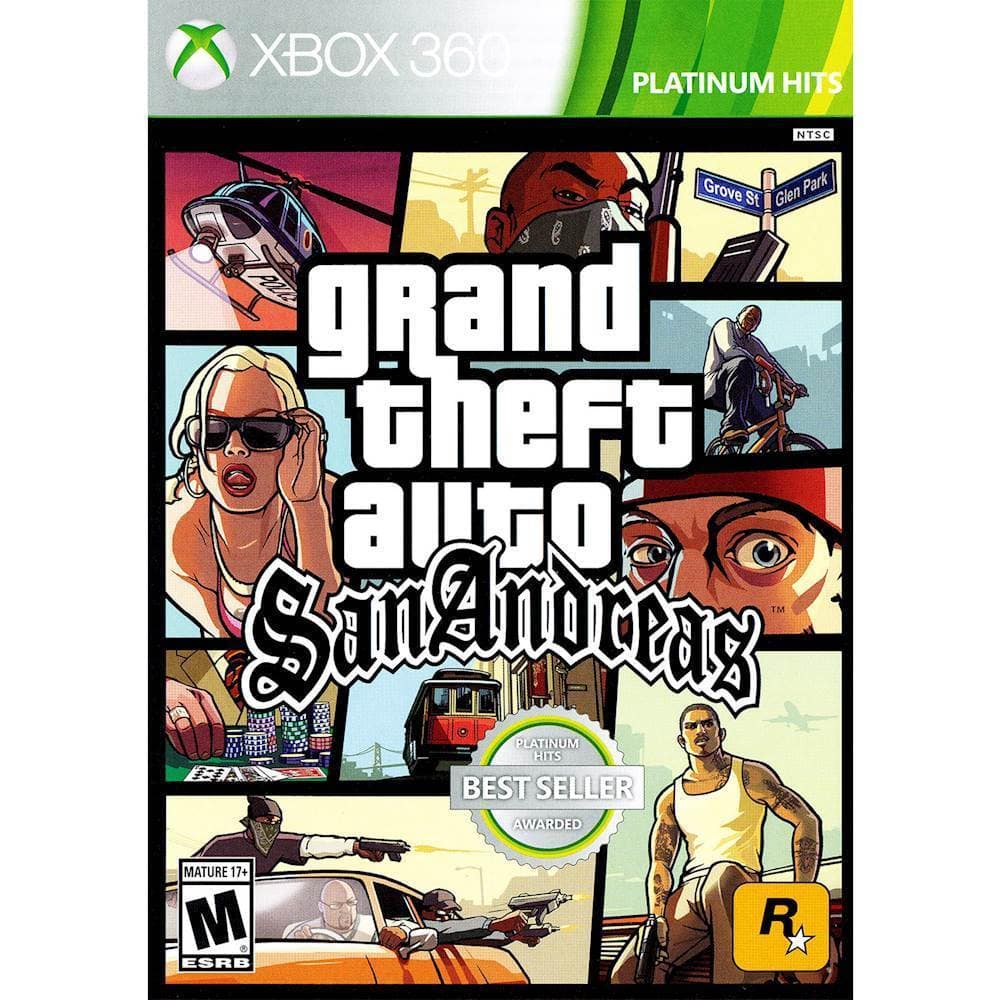 Front. Rockstar Games - Grand Theft Auto: San Andreas.