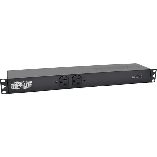Eaton Tripp Lite Series 2kW 120V Single-Phase Basic PDU with ISOBAR Surge Protection - 3840 Joules, 14 Outlets, L5-20P - White