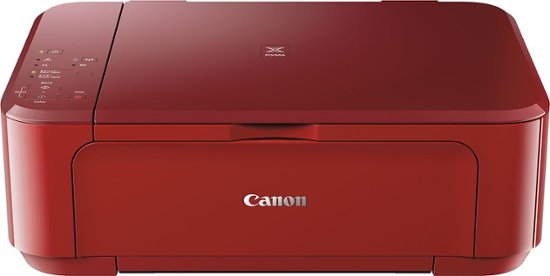 Front Zoom. Canon - PIXMA MG3620 Wireless All-In-One Printer - Red.