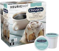 Questions And Answers Cinnabon Classic Cinnamon Roll K Cup Pods 18 Pack Multi Best Buy