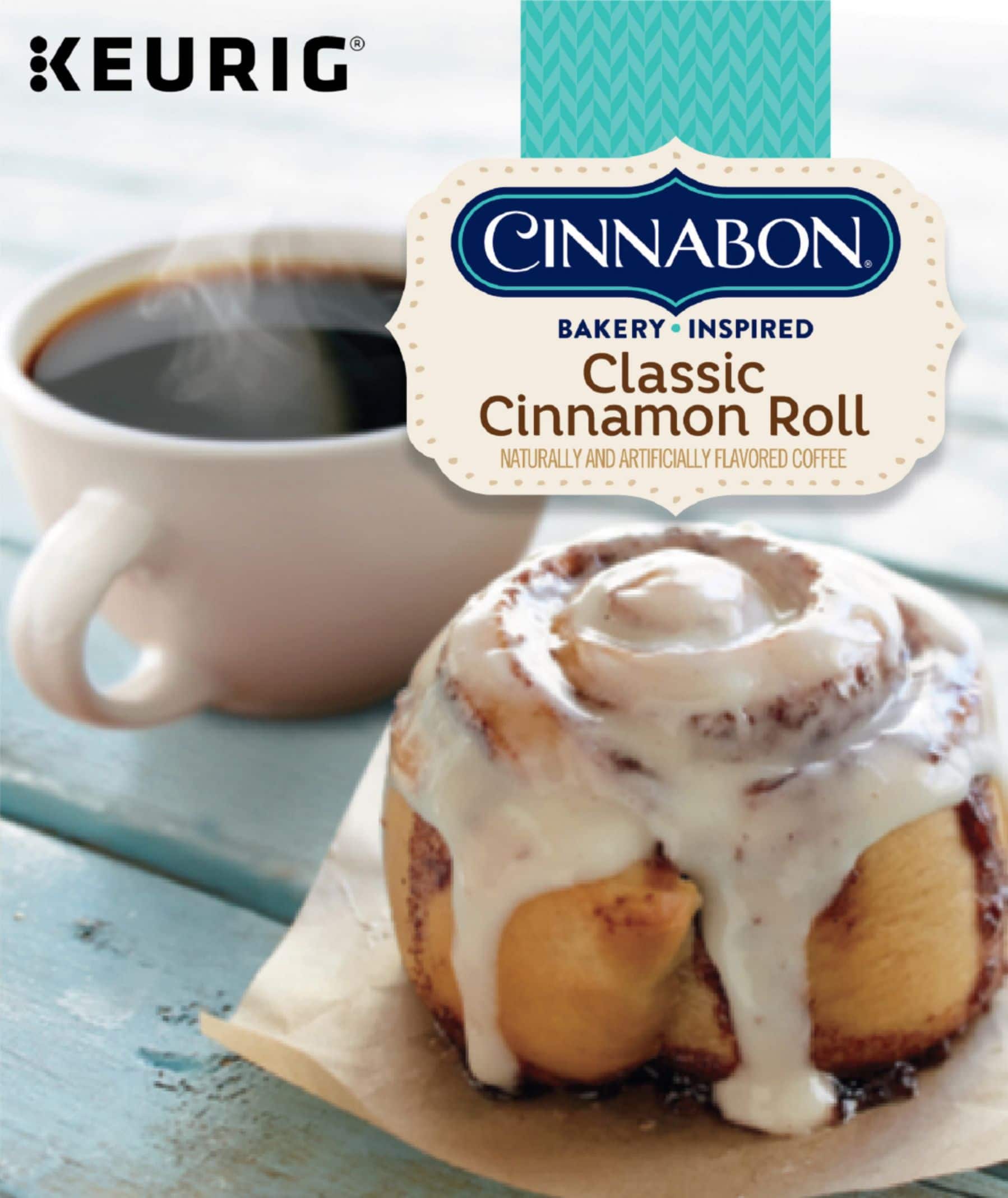 Alt View 14. Cinnabon - Classic Cinnamon Roll K-Cup Pods (18-Pack).