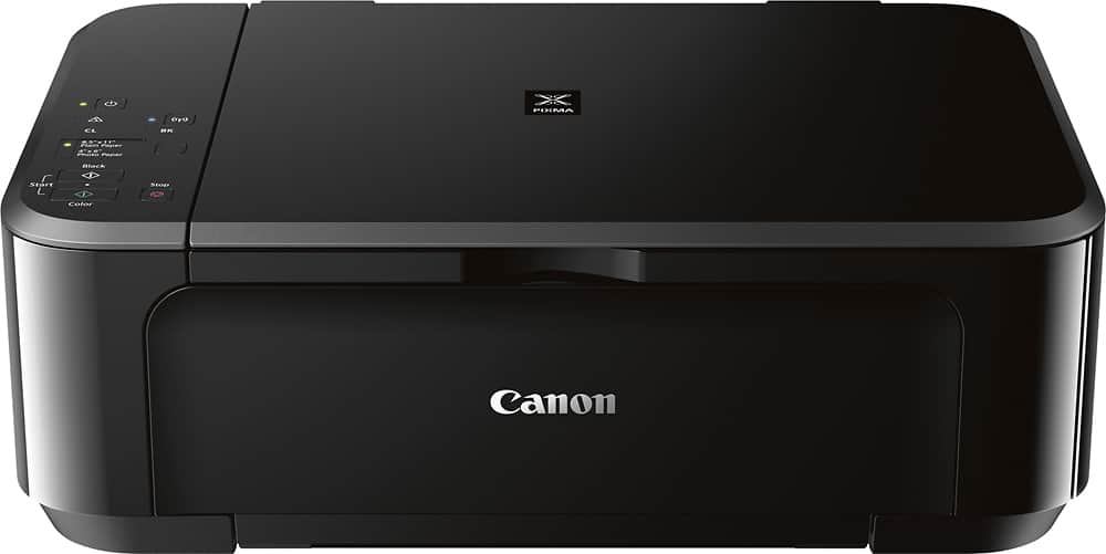 Canon - PIXMA MG3620 Wireless All-In-One Inkjet Printer - Black - Front_Zoom