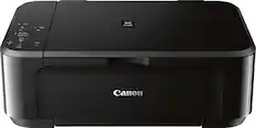 Front. Canon - PIXMA MG3620 Wireless All-In-One Inkjet Printer - Black.