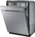 Alt View 14. Samsung - WaterWall 24" Tall Tub Built-In Dishwasher - Black Stainless.