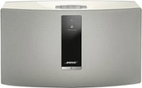 Front Zoom. Bose - SoundTouch® 30 Series III Wireless Music System - White.