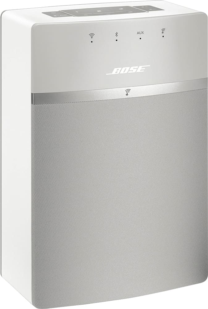 Angle. Bose - SoundTouch® 10 Wireless Music System - White.