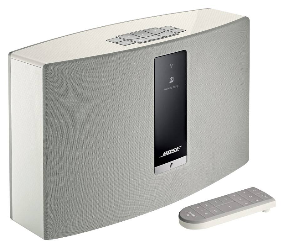 Alt View 12. Bose - SoundTouch® 20 Series III Wireless Music System - White.
