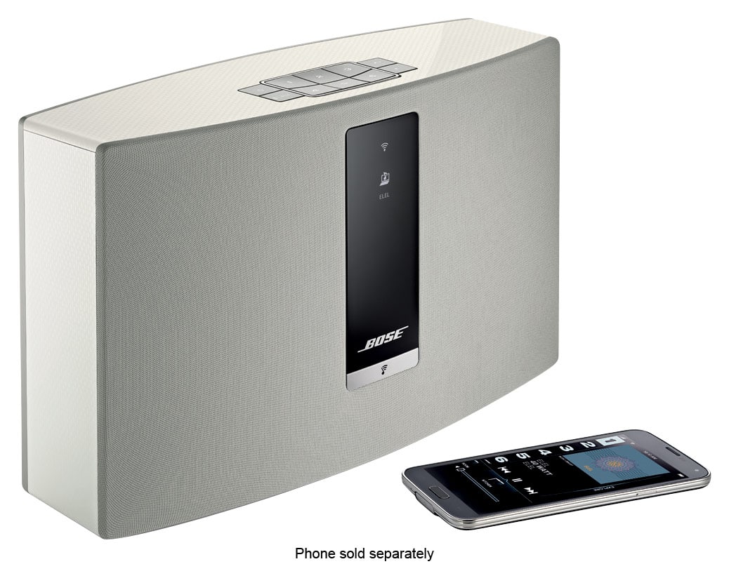 Alt View 13. Bose - SoundTouch® 20 Series III Wireless Music System - White.