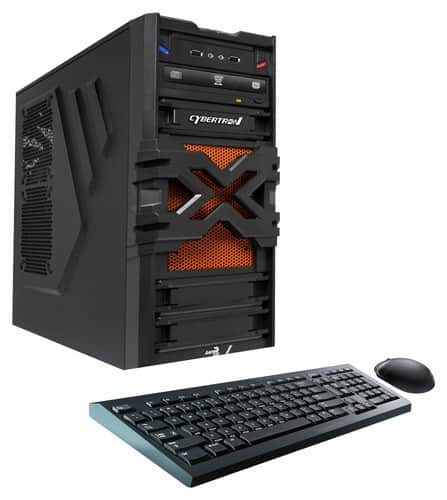 CybertronPC - Patriot-HBX Desktop - AMD A4-Series - 16GB Memory - 1TB + 8GB Hybrid Hard Drive - Orange-Front_Standard 