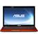 Front Standard. Asus - 15.6" Notebook - 6 GB Memory - 640 GB Hard Drive - Red.