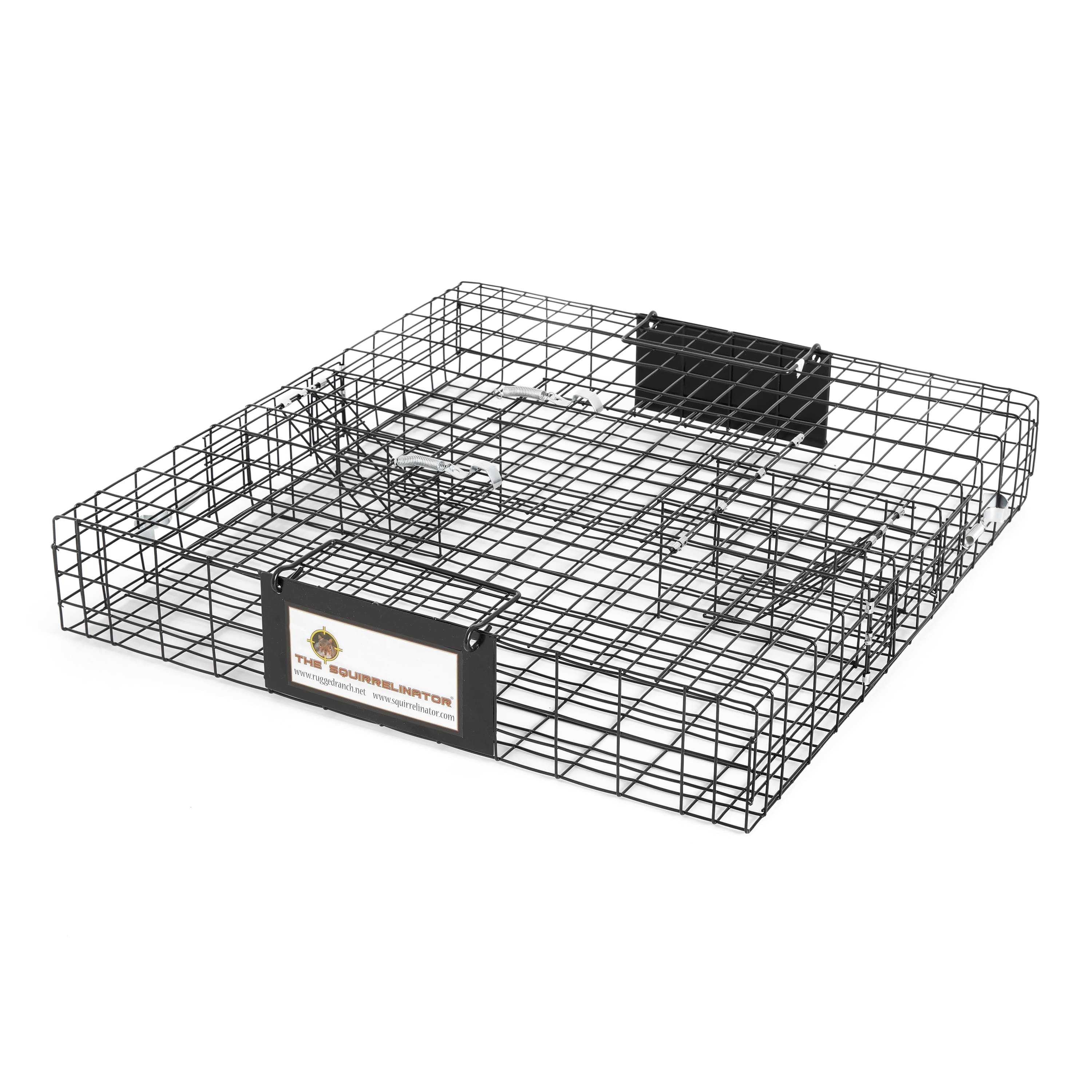 Rugged Ranch SQR Squirrelinator Live Squirrel Metal 2 Door Trap w/ Waste Pan price history on PriceWatchPro