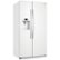 Angle Zoom. Samsung - 22.3 Cu. Ft. Counter Depth Side-by-Side Refrigerator with In-Door Ice Maker - White.