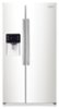 Samsung - 24.5 Cu. Ft. Side-by-Side Refrigerator with Thru-the-Door Ice and Water - White-Front_Standard 