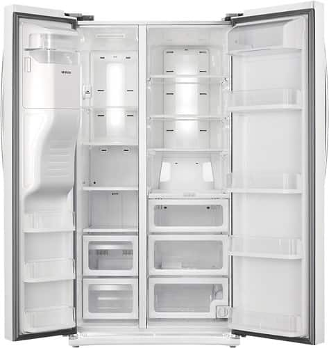 Best Buy: Samsung 24.5 Cu. Ft. Side-by-Side Refrigerator with Thru-the ...