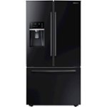 Front Zoom. Samsung - 22.5 Cu. Ft. French Door Counter-Depth Refrigerator with Cool Select Pantry - Black.
