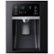 Alt View Zoom 4. Samsung - 22.5 Cu. Ft. French Door Counter-Depth Refrigerator with Cool Select Pantry - Black.