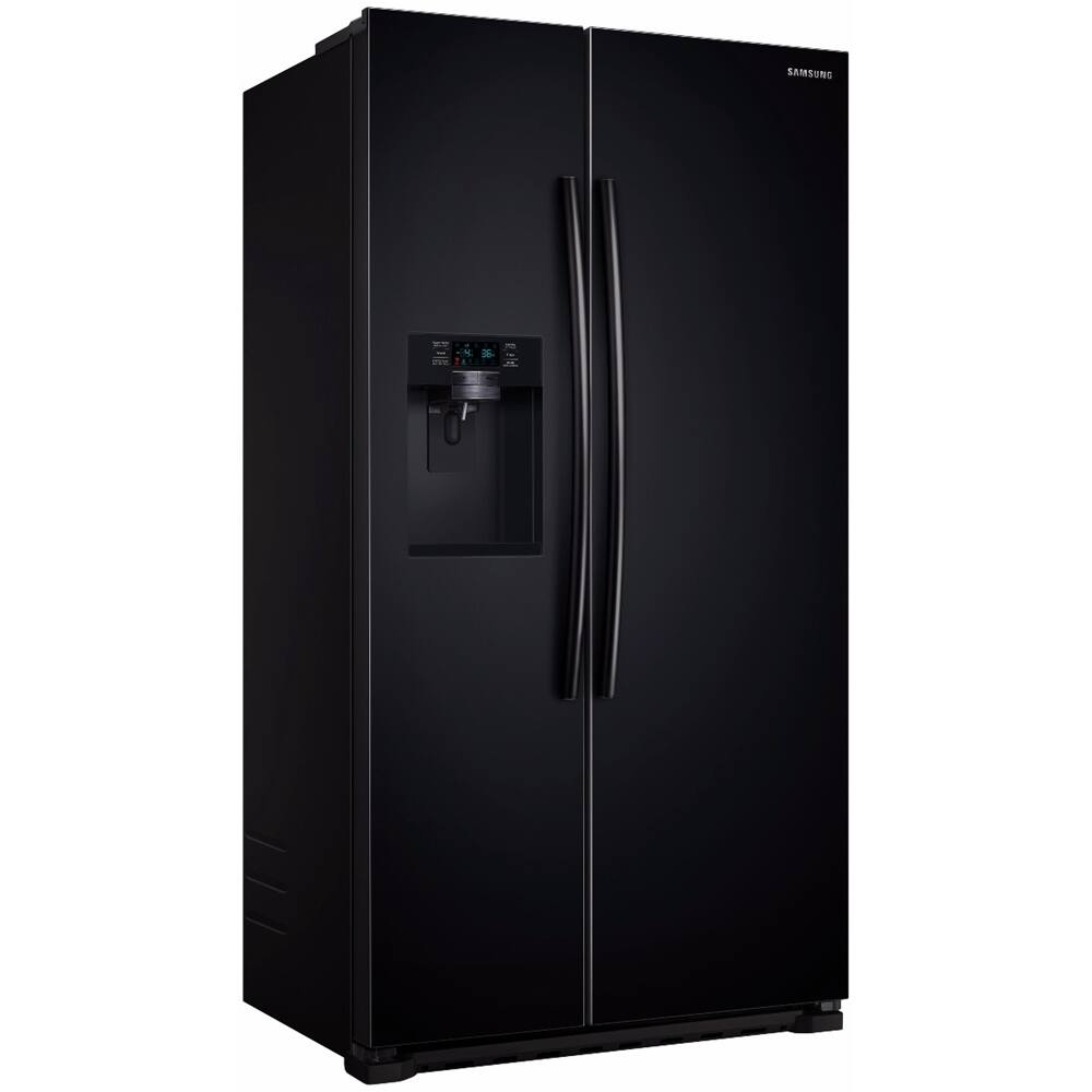 Best Buy: Samsung 22.3 Cu. Ft. Counter Depth Side-by-Side Refrigerator ...