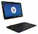 Alt View Standard 2. HP - Pro x2 2-in-1 11.6" Touch-Screen Laptop - Intel Core i5 - 4GB Memory - 256GB Solid State Drive - Black.
